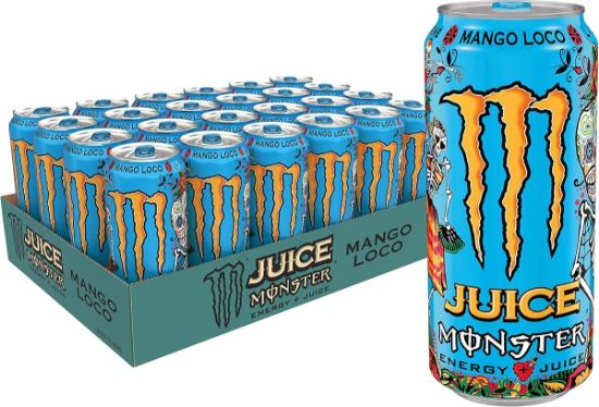 Picture of Monster Juiced Mango Loco Energy Drink (500 ml) - Pack of 12